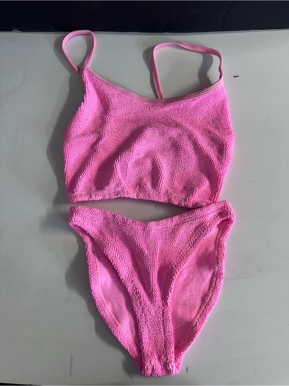 Hunza G Strap Bikini bubblegum - Picture 2 of 11